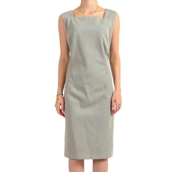 Hugo Boss ★ Davenara Sleeveless Houndstooth Sheath Dress Hugo Boss Women's Davenara Houndstooth Pencil Dress